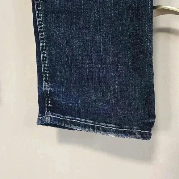 Silver Jeans Sam Mid-Rise Western Stretch Denim Woman's Plus Sz 24xL29‎ - Picture 10 of 11